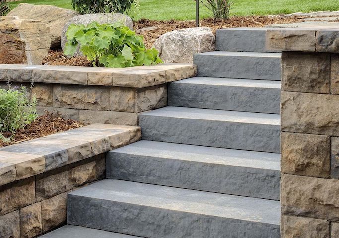 stone steps