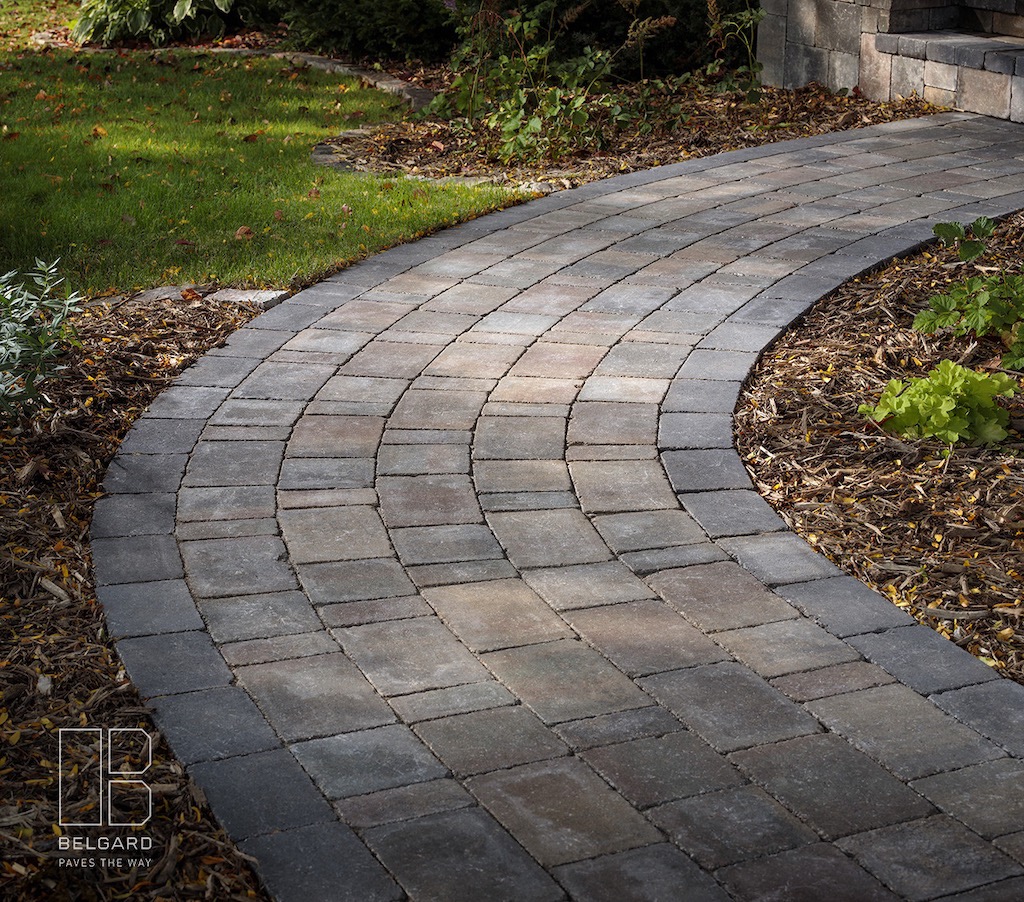 Close Up Paver Walkway